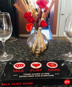 Romantic Game for Couples -Gift - Perfect Date Night Ideas - Girlfriend, Boyfriend, Newlywed, Wife or Husband. 3-in-1:Talk, Flirt, Dare. Reignite and Deepen Relationship with Your Partner. 28 81La6l3 rnL