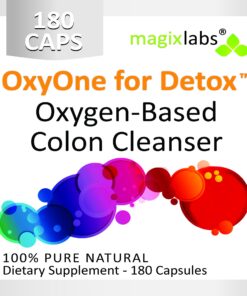 MagixLabs OxyOne for Detox – Powerful All Natural Oxygen-Based Colon Cleanser (Oxy Magnesium Powder) for Cleanse + Detox - 180 caps 5 81LabLfmdnL