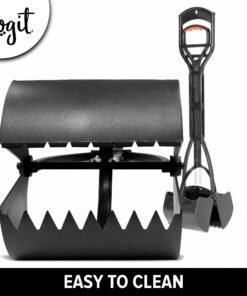 Dogit Jawz Waste Scooper - Dog Pooper Scooper for Easy Grass and Gravel Pick Up 26 81LaeiDK1ML