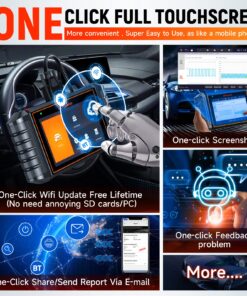 FOXWELL NT710 fit for BMW Full Diagnostic Tool,BiDirectional Scan Tool fit for BMW/Mini Full System Diagnostic Scanner, All Reset Service OBD2 Scanner Code Reader Battery Registration Tool ECU Coding 22 81LasUlMB5L