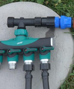 Garden Hose Splitter, Heavy Duty, Water Hose Manifold, 4 Way Hose Connector, Spigot Splitter, Faucet Divider Outdoor - Classic Classic 4-way 26 81Lc1SZcaOL
