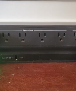 APC UPS Battery Backup and Surge Protector, 600VA Backup Battery Power Supply, BE600M1 Back-UPS with USB Charger Port UPS Plus USB Charger 43 81Lc5W9O DL