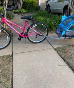 Instep Bike Trailer for Toddlers, Kids, Single and Double Seat, 2-In-1 Canopy Carrier, Multiple Colors Blue Single Seat 27 81LeuLQ5mOL