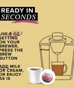 TAZO K-Cups for Bold Traditional Breakfast-Style Black Tea, 10 Tea Bags (Pack of 6) 10 Count (Pack of 6) 14 81LfL0EeT4L