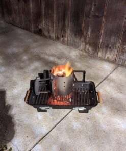 Marsh Allen 30052 Cast Iron Hibachi 10 by 18-Inch Charcoal Grill 17 81Lg4QCWBL