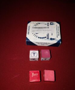 Alternative view of Silver Cup SC-12-BURGUNDY Chalk Dozen Box, Burgundy