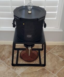 Craft A Brew - The Catalyst Fermentation System - 6.5 gal Conical Fermenter for Beer Home Brewing and Wine Making 33 81LheVbg40L