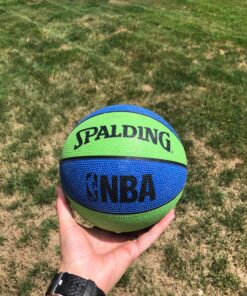 Spalding NBA Mini Rubber Outdoor Basketball Red 11 81LiD1S5OqL