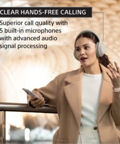 Sony WH-1000XM4 Wireless Premium Noise Canceling Overhead Headphones with Mic for Phone-Call and Alexa Voice Control, Midnight Blue WH1000XM4 Headphones Only 26 81LiDrwaoeL