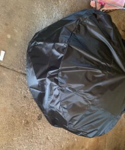 Sunnydaze Bronze Crossweave Wood-Burning Fire Pit - Includes Spark Screen, Fireplace Poker, and Round Cover - 36-Inch 36 in 31 81LiX55R8L