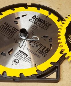 DEWALT Circular Saw, 15 Amp, 57 Degree Bevel, Electric Brake, Corded (DWE575SB) Circular Saw Only 37 81LmH0YsbCL