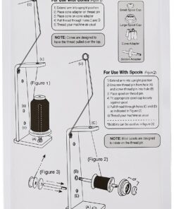 Superior Threads Holder Thread Stand, 15" Tall, White 8 81Lq0kNQdrL