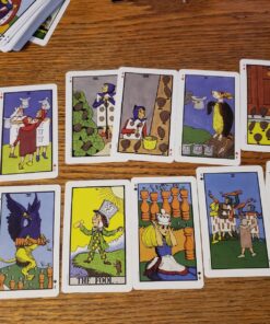 The Wonderland Tarot in a Tin 25 81LqHOAEL