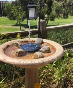 Solar Fountain, Solatec Solar Powered Bird Bath Fountain Pump 1.4W Solar Panel Kit Water Pump,Outdoor Watering Submersible Pump for Pond, Pool, Garden, Fish Tank, Aquarium 30 81LrUJYIyoL