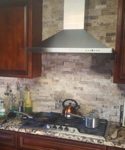 ZLINE 36" Convertible Vent Wall Mount Range Hood in Stainless Steel (KB-36) 36 in. KB 39 81LrazQ7h3L