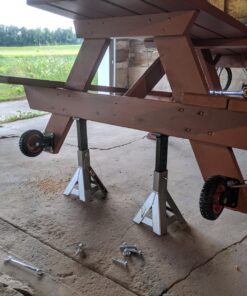 Steelex D2578 Fixed Heavy Duty Industrial Wheel, 6" , Black 6" 8 81Lss9NT9ML