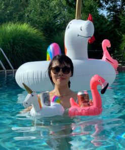 GoFloats Unicorn Pool Float Party Tube - Inflatable Rafts, Adults & Kids 46 81LsusB13oL