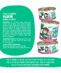Best Feline Friend (B.F.F.) Grain-Free Cat Food by Weruva, Tuna & Pumpkin Valentine, 10-Ounce Can (Pack of 12) 10.00 Ounce (Pack of 12) 13 81LvNPbkRyL