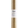 Cricut Glitter Iron On Vinyl Sheets, 12" x 19", DIY Supplies, HTV Rolls - Gold 12" x 19" 12 81LvpZA1GIL