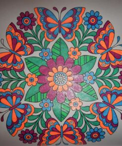 Colorful Creations Butterfly Mandalas: Coloring Book Pages Designed to Inspire Creativity! (Design Originals) 32 Gorgeous Designs & Tips from Jess Volinski, Artist of the Notebook Doodles Series Paperback, Coloring Book 33 81LvwYyjakL