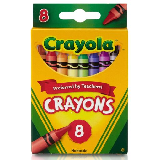 Crayola Crayons, School Supplies, Classic Colors, 8 Count 1