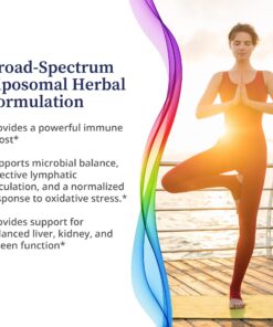BioPure Cocktail Liposomal Herbal Blend – Potent Formulation of Immune Supportive Tinctures with Phosphatidylcholine to Support Microbial Balance, Effective Lymphatic Circulation & More – 2 fl. oz. 9 81LwTUzXcFL