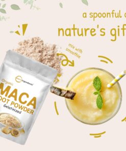 Organic Maca Root Powder, 2 Pound, Gelatinized for Better Absorption, Rich in Antioxidants, Help Energy, Stamina, Endurance, Strength and Immune System, No GMOs, Vegan Friendly and Peru Origin 2 Pound (Pack of 1) 14 81LwZkXrnkL