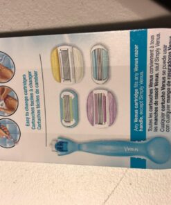 Gillette Venus Smooth Womens Razor Blade Refills, 8 Count, Lubracated to Protect the Skin from Irritation, Basic, 8 Count (Pack of 1) 37 81LyLCvtsiL