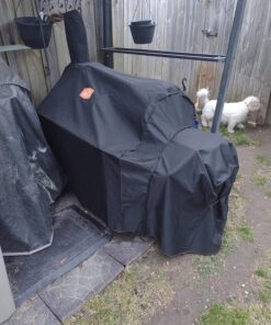 Oklahoma Joe’s Highland Offset Smoker Cover, Black 31 81LzKuY4dYL
