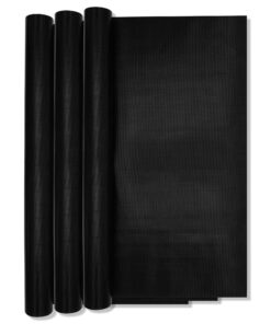 Grill Magic BBQ Grill Mat Set of 3-100% Nonstick Large Grilling Sheets - Heavy Duty Cooking Mats for Outdoor Grill Charcoal, Gas or Electric - Reusable, Extra Thick and Easy to Clean - 15.75 x 13 23 81M0MvTE YL