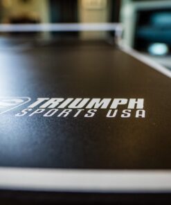 Triumph Sports Phoenix 7’ Billiard Table with Table Tennis Conversion Top for a Game of Pool or an Action-Packed Table Tennis Game 42 81M2FpWImL