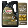 Castrol Edge Euro 5W-30 A3/B4 European Advanced Full Synthetic Motor Oil, 5 Quarts 5 Quart A3/B4 Advanced Full Synthetic 43 81M2jrncREL