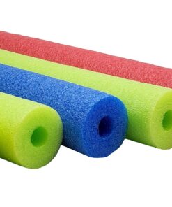 Pool Noodle, FixFind 5 Pack of 52 Inch Hollow Foam Pool Swim Noodle, Bright Foam Noodles for Swimming, Floating and Craft Projects Multi-Colored 16 81M53qydyhL