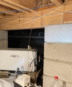 Little Giant 554425 VCMA-20ULS 80 GPH 1/30 HP Automatic Condensate Pump with Safety Switch for HVAC, Dehumidifier, Furnace, Air Conditioner 115 Volts 115V, Safety Switch 55 81M5NNvHdvL