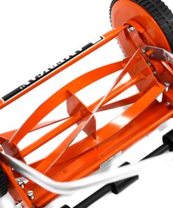 American Lawn Mower Company 1204-14 14-Inch 4-Blade Push Reel Lawn Mower, Red 14-Inch, 4-Blade 45 81M5mOkDT6L