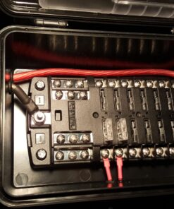 Blue Sea Systems 5026 ST Blade Fuse Block 12 Circuit with Ground and Cover 12 Circuit + Neg With cover 34 81M6bjsfA L