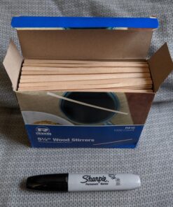 Royal 1000 Count Wood Coffee Beverage Stirrers, 5.5" 1 48 81M7YYgTBrL