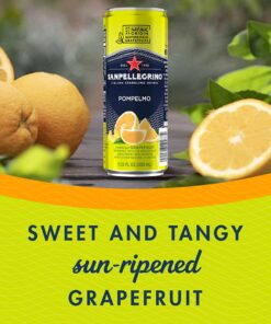 Alternative view of Sanpellegrino Italian Sparkling Drink Pompelmo, Sparkling Grapefruit Beverage, 24 Pack of 11.15 Fl Oz Cans