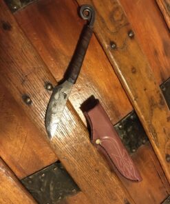 Toferner Original Gift - Letter Opener - Hand Forged Knife- Sports- Hand Made Genuine Leather Case- Hardened Blade - Vintage– Art Collection- Antiquity- Great Gift Idea 25 81M8QL8UQOL