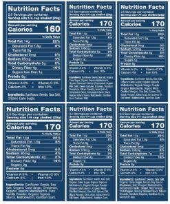 Chinook Seedery Roasted Jumbo Sunflower Seeds - Keto Snacks Sampler - Best For Snack Packs - Gluten Free, Non GMO Snack Food Gifts - 4 ounce (Pack of 6) - 6 Flavor Sampler Pack 6 Flavor Variety Pack 4 Ounce (Pack of 6) 13 81M8bM6yQFL