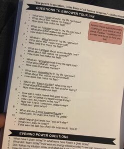 Law of Attraction Life & Goal Planner - A 30 Day Journey Creating Your Dream Life - Personal Gratitude Journal, Week Success Planner, and Stickers Purple (30-day) 41 81M8sT3eEL