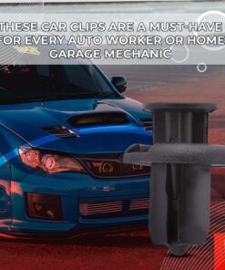 Alternative view of AFA Tooling - Car Clip Replacement for Subaru Retainer Clips 90914-0007 (15 Pieces) - Most Popular Polymer Rivet Car Door Push Clip, Fender Clips, and Fasteners – Rivet Replacement Kit Subaru 15pcs