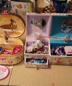 Hot Focus Dashing Horse Oval Shaped Musical Jewelry Box 16 81MAcibVFL