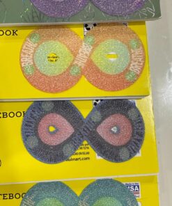 Calm Stickers for Anxiety Sensory Stickers Anti Stress Tactile Textured Stickers Combined with Breathing Exercise for Fidget Strips Suitable for Children and Adults (30 Pierces)(Mixed Loading) Small Hole 31 81MBWSpDoSL