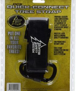 Hunter Safety System Quick-Connect Tree Strap for Tree-Stand Hunting Single 7 81MBvB7WZS