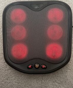 Snailax Shiatsu Foot Massager with Heat- Washable Cover Kneading Foot & Back Massager, Heated Foot Warmer, Electric Feet Massager Machine for Plantar Fasciitis,Foot Relief Black SL-593 42 81MG0H7KBSL