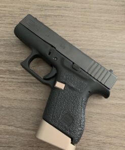 TALON GRIPS Adhesive Pistol Grip – Compatible with Glock 43 – Made in The USA Rubber-Black 52 81MG7J5IGgL