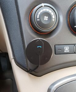 BESIGN BK01 Bluetooth Car Kit, Wireless Receiver for Handsfree Talking and Music Streaming with Ground Loop Noise Isolator for Car with 3.5mm Aux Port 36 81MGGAA0gsL