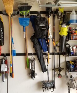 Rubbermaid FastTrack Garage Storage Utility Hooks, All in One Rail Hook Kit and Tool Organizer, 6 Piece, Heavy Duty for Wall/Shed/Garden Garden 24 81MGNpp0DLL