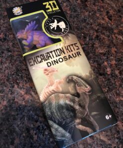 12 Pack: Dinosaur Excavation Kits for Kids, Dino Dig Kits, 3D Dig a Dinosaur Fossil and Figure Sets, Bulk Science Education Toys for Paleontology Archaeology STEM Learning Kids Activity Party Favors 41 81MGdgNjxzL